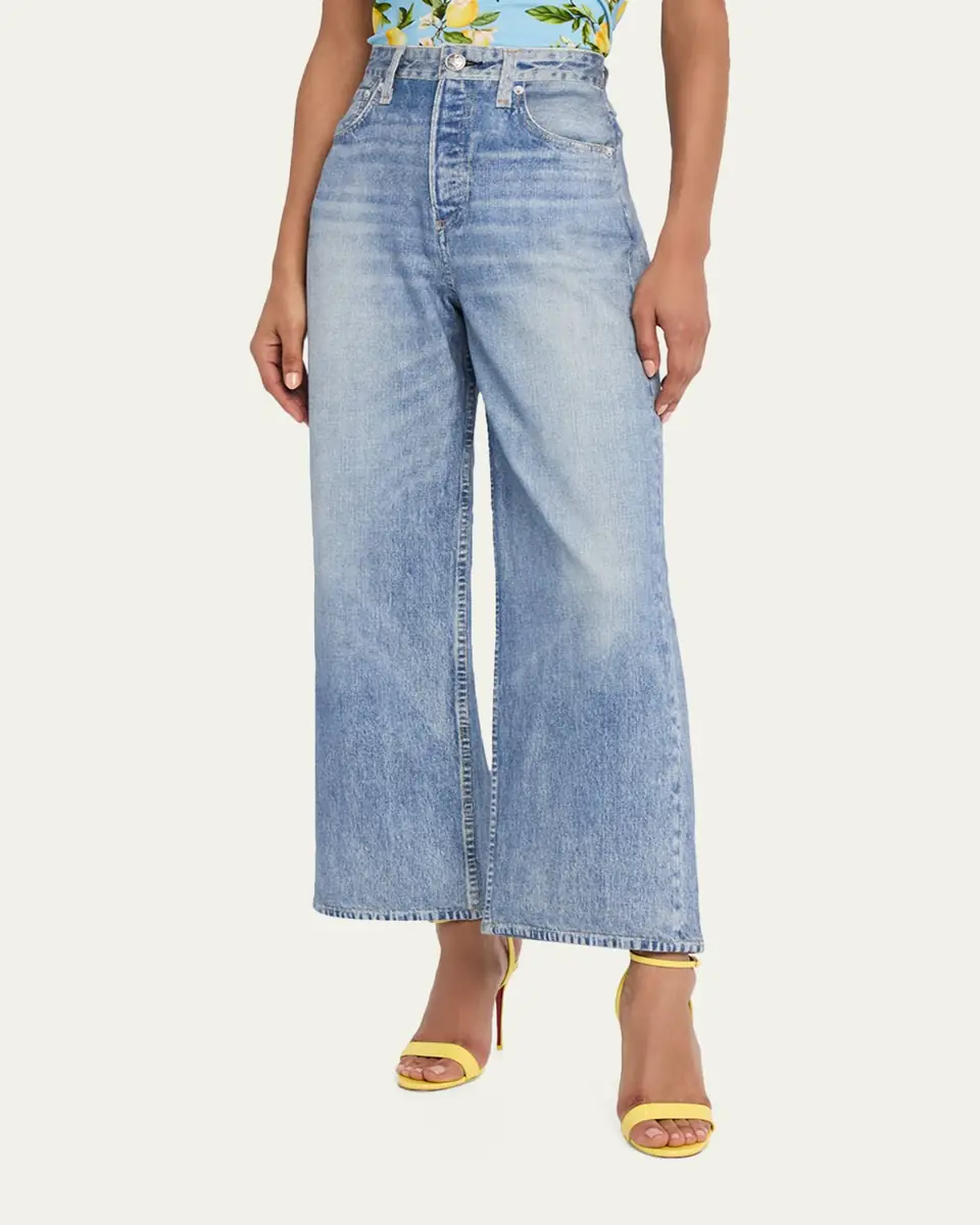 rag & bone rb Miramar Andi Cotton-Terry Ankle Jeans | Thumbnail 4 rag & bone rb Miramar Andi Cotton-Terry Ankle Jeans | Thumbnail 4