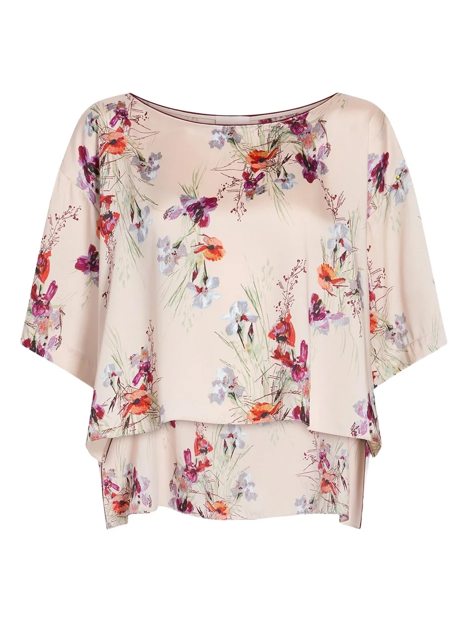 Cinq à Sept Alba Iris Bouquet Top