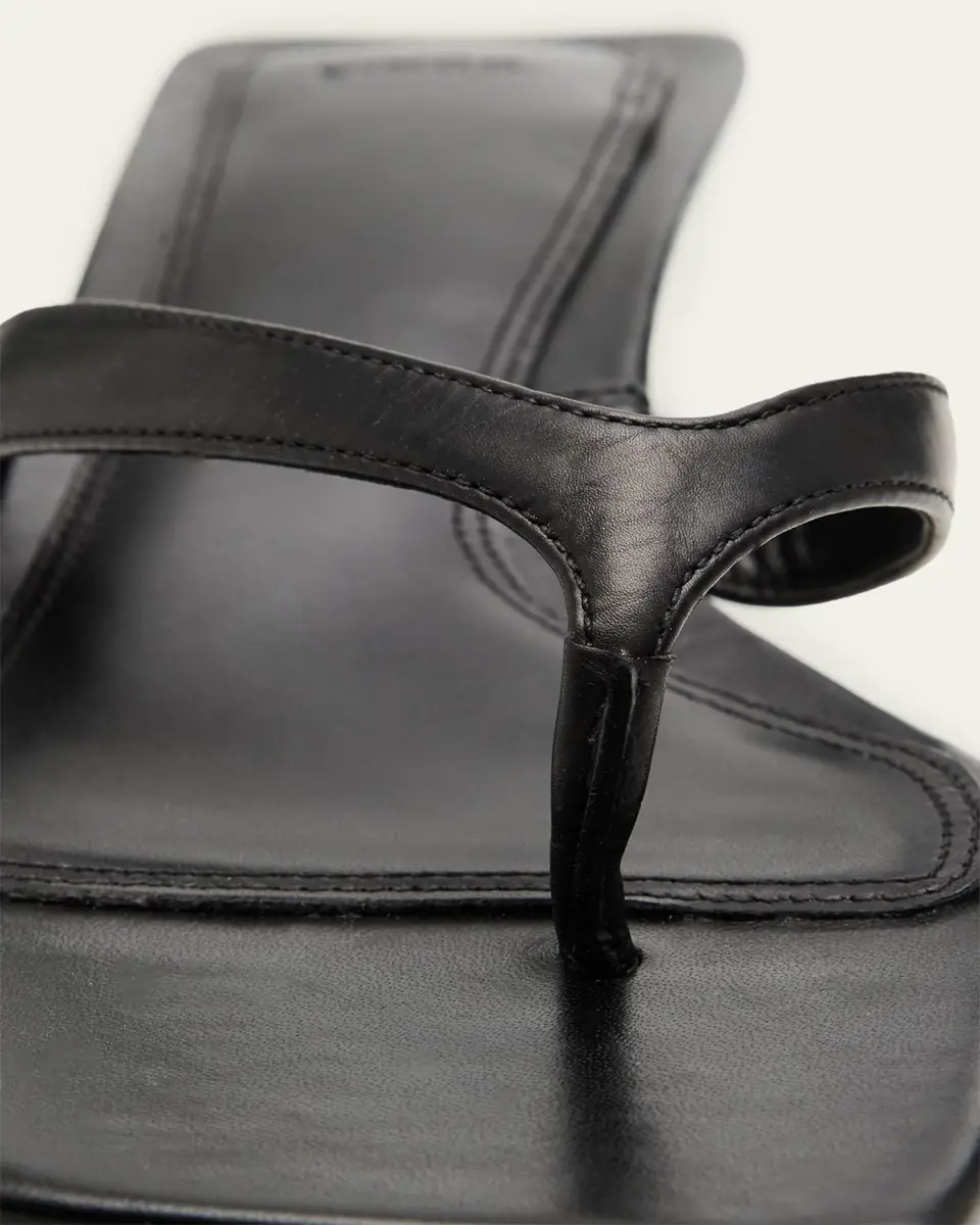 Vince San Juan Leather Heeled Thong Sandals | Thumbnail 5 Vince San Juan Leather Heeled Thong Sandals | Thumbnail 5