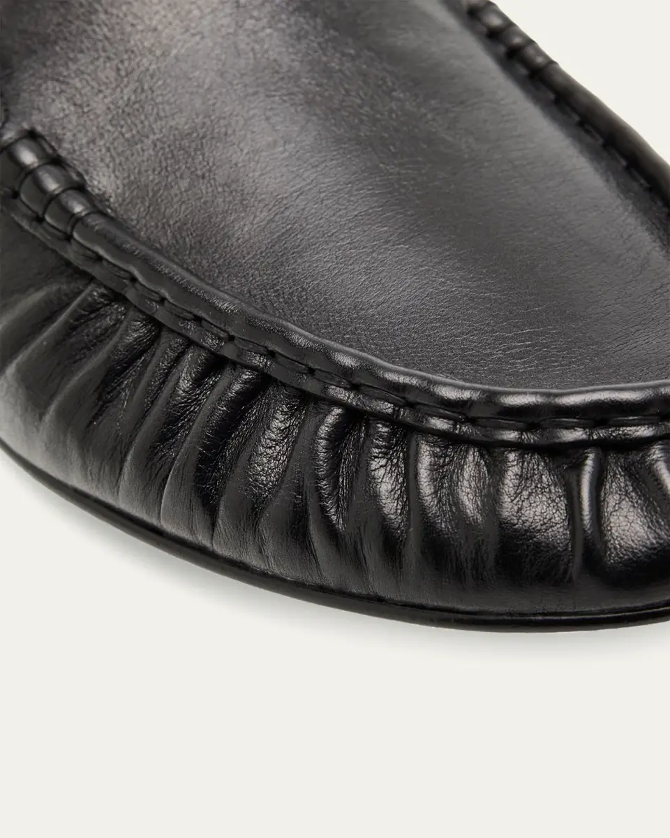 Vince Tevin Leather Loafer Mules | Thumbnail 5 Vince Tevin Leather Loafer Mules | Thumbnail 5