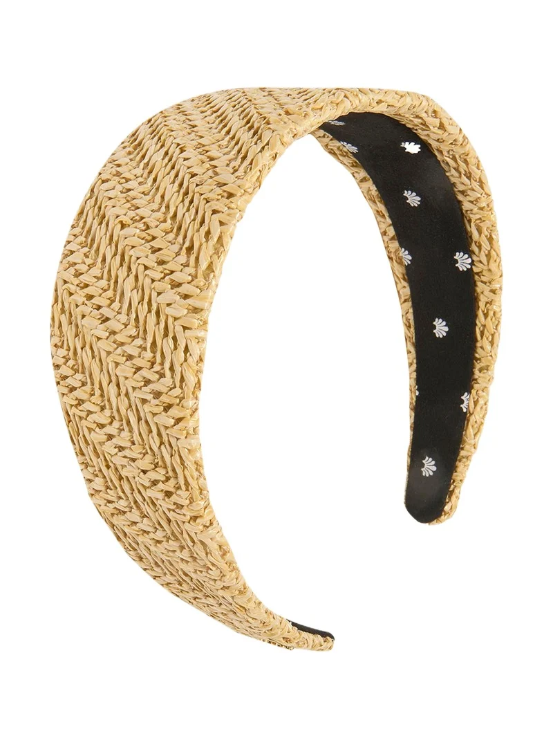 Lele Sadoughi Brigitte Raffia Headband