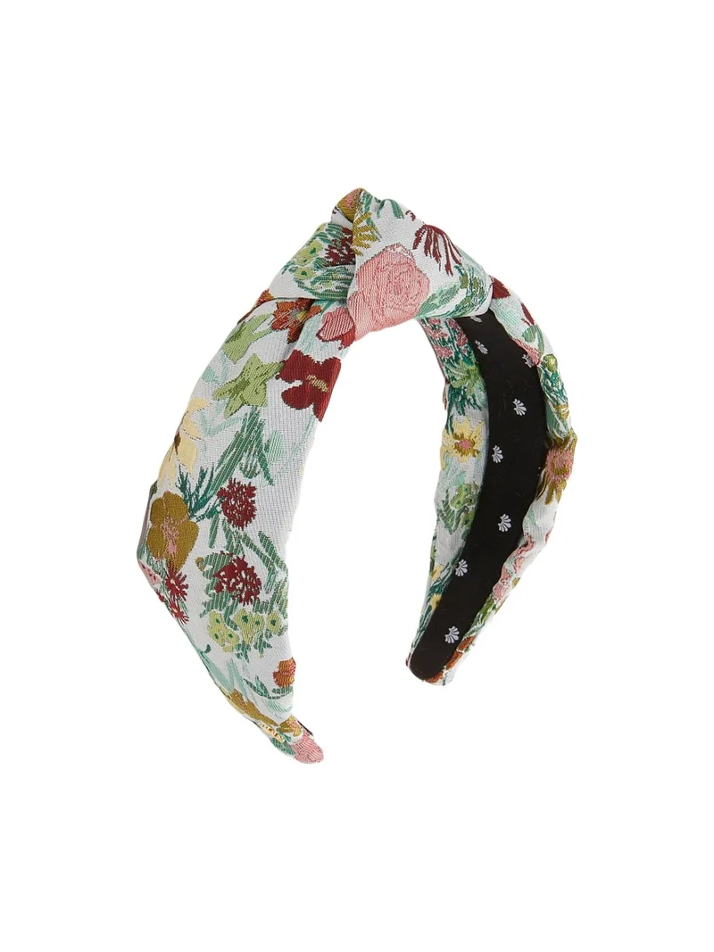 Lele Sadoughi Knotted Floral Headband