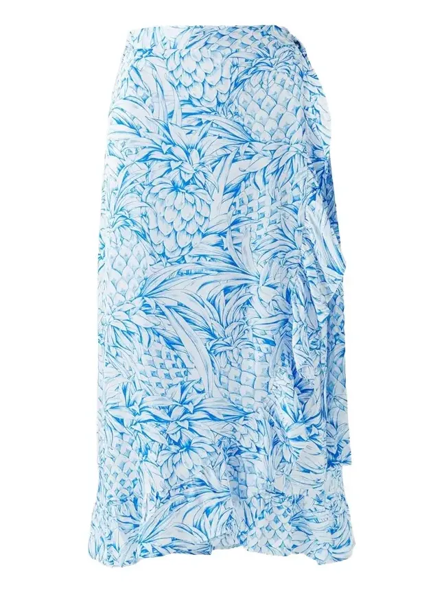 Danni Pineapple Wrap Skirt Danni Pineapple Wrap Skirt