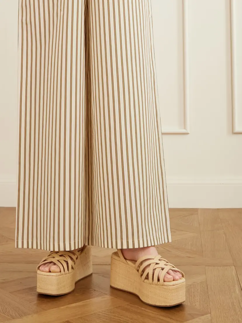 Loeffler Randall Channing Raffia Platform Wedge Sandals | Thumbnail 2 Loeffler Randall Channing Raffia Platform Wedge Sandals | Thumbnail 2