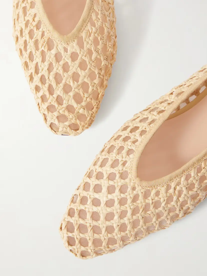 Loeffler Randall Emery Crocheted Raffia Ballet Flats | Thumbnail 5 Loeffler Randall Emery Crocheted Raffia Ballet Flats | Thumbnail 5