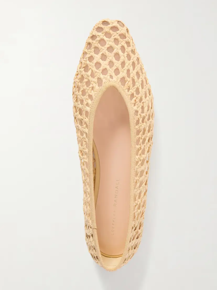Loeffler Randall Emery Crocheted Raffia Ballet Flats | Thumbnail 6 Loeffler Randall Emery Crocheted Raffia Ballet Flats | Thumbnail 6