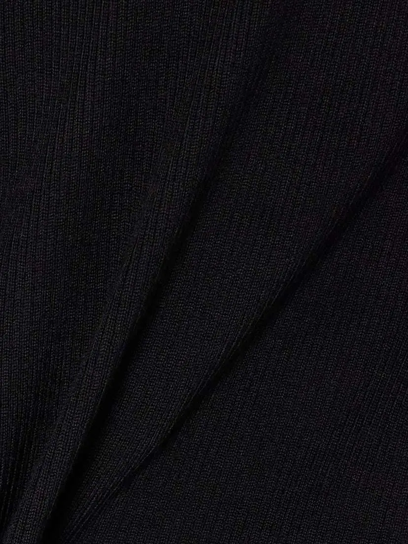 Theory Leenda Ribbed Merino Wool Mock-neck Sweater | Thumbnail 4 Theory Leenda Ribbed Merino Wool Mock-neck Sweater | Thumbnail 4