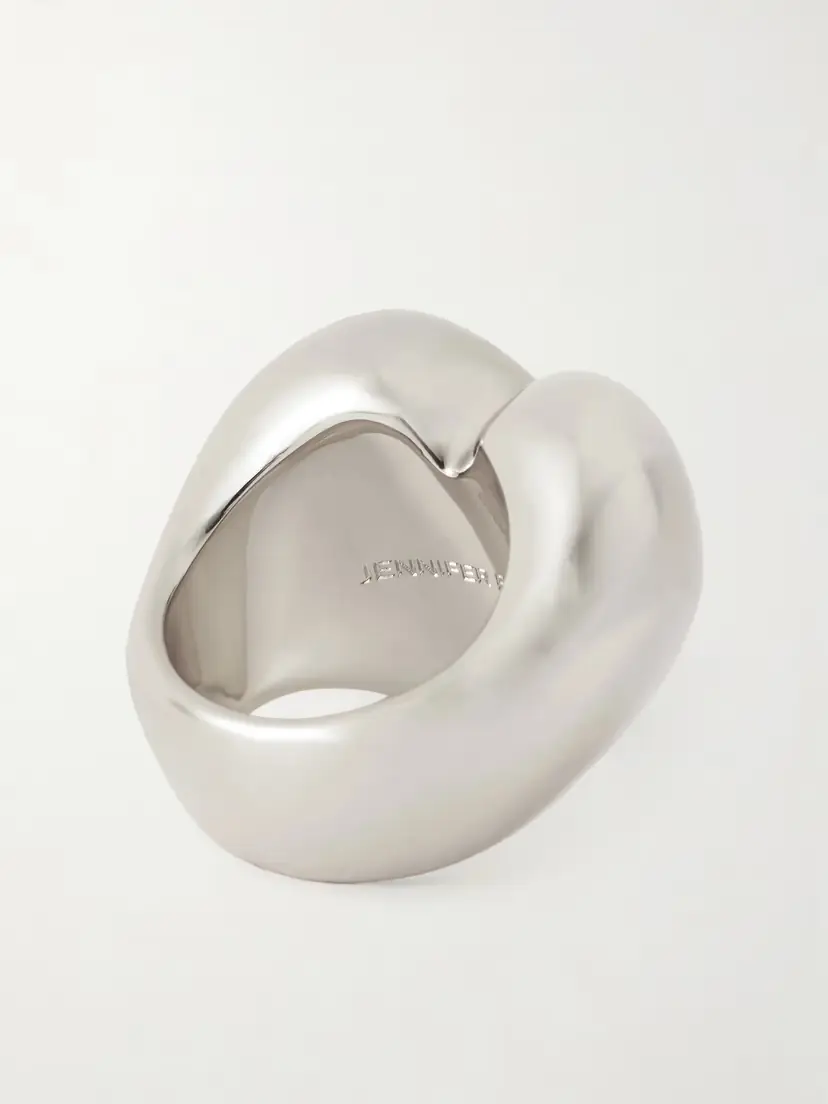 Jennifer Fisher Puffy Heart Silver-plated Ring | Thumbnail 3 Jennifer Fisher Puffy Heart Silver-plated Ring | Thumbnail 3