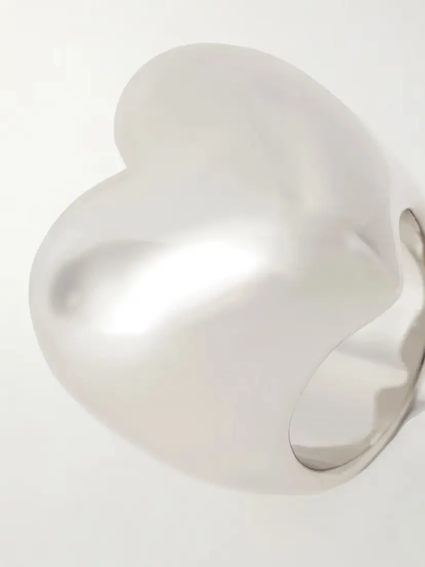 Jennifer Fisher Puffy Heart Silver-plated Ring | Thumbnail 4 Jennifer Fisher Puffy Heart Silver-plated Ring | Thumbnail 4