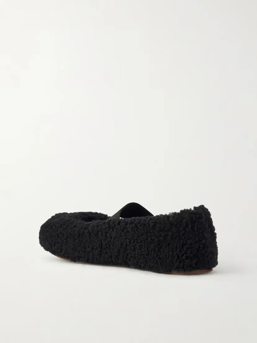 Moon Boot Shearling Ballet Flats | Thumbnail 3 Moon Boot Shearling Ballet Flats | Thumbnail 3