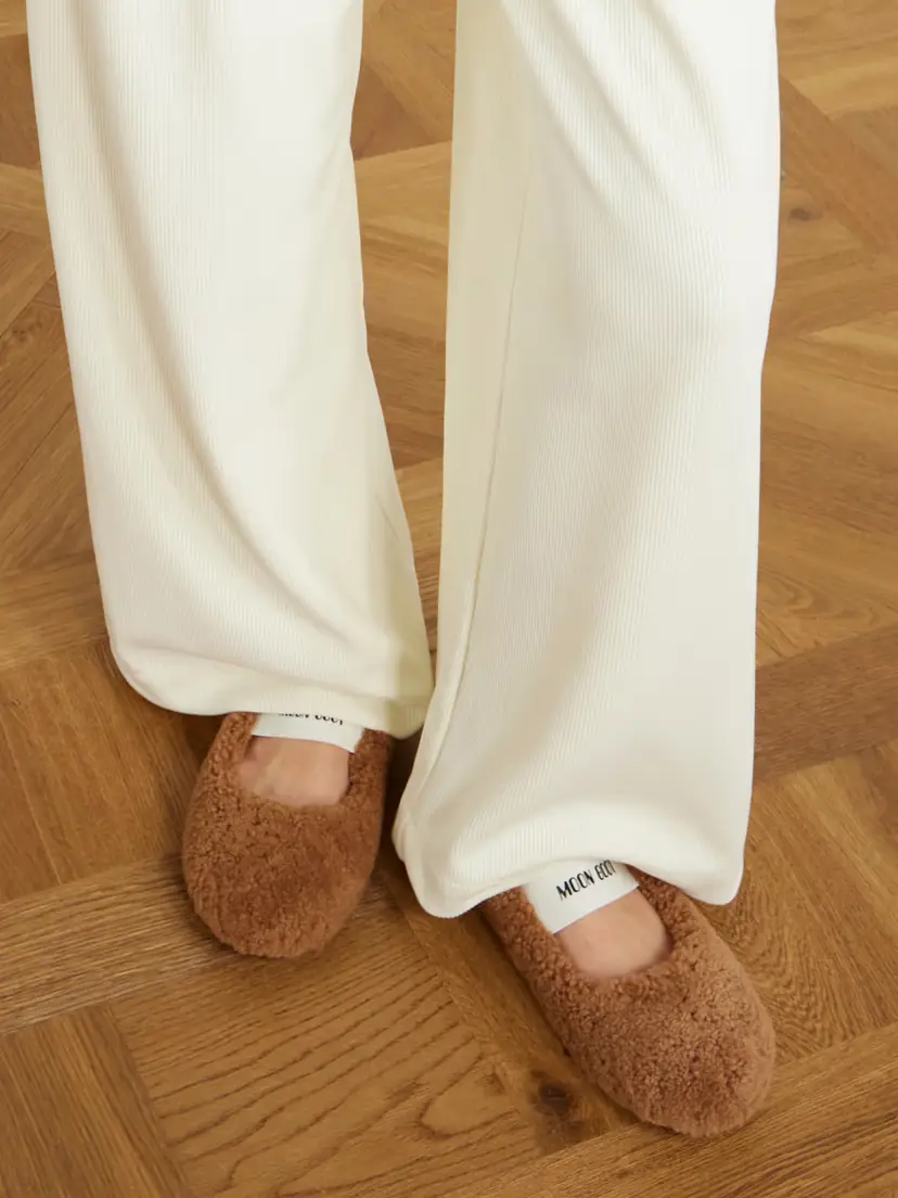 Moon Boot Shearling Ballet Flats | Thumbnail 2 Moon Boot Shearling Ballet Flats | Thumbnail 2