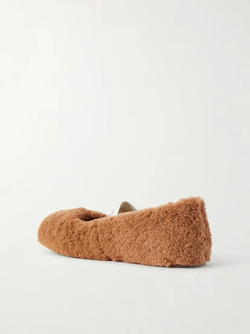 Moon Boot Shearling Ballet Flats | Thumbnail 3 Moon Boot Shearling Ballet Flats | Thumbnail 3