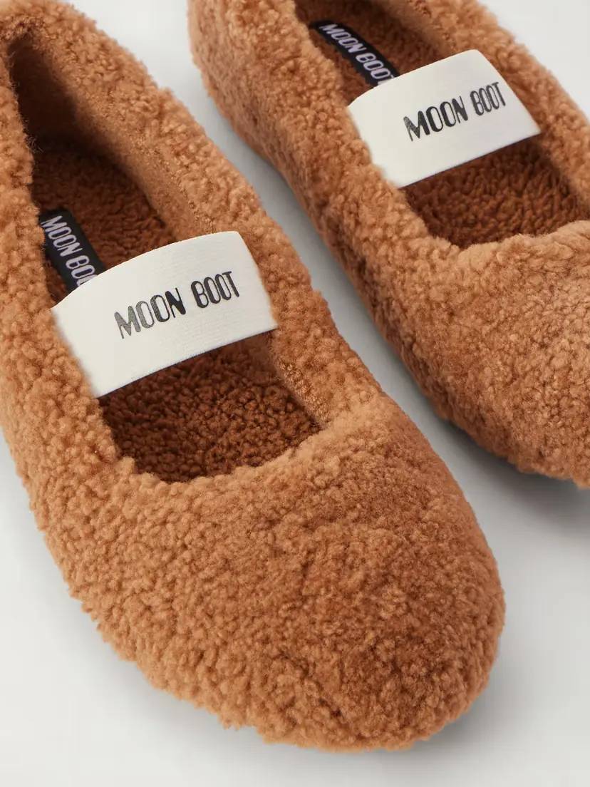 Moon Boot Shearling Ballet Flats | Thumbnail 5 Moon Boot Shearling Ballet Flats | Thumbnail 5