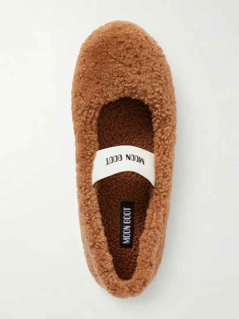 Moon Boot Shearling Ballet Flats | Thumbnail 6 Moon Boot Shearling Ballet Flats | Thumbnail 6