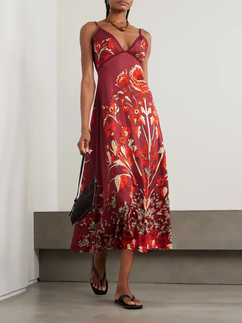 Johanna Ortiz Sendero De Astromelias Floral-print Stretch-jersey Maxi Dress | Thumbnail 2 Johanna Ortiz Sendero De Astromelias Floral-print Stretch-jersey Maxi Dress | Thumbnail 2