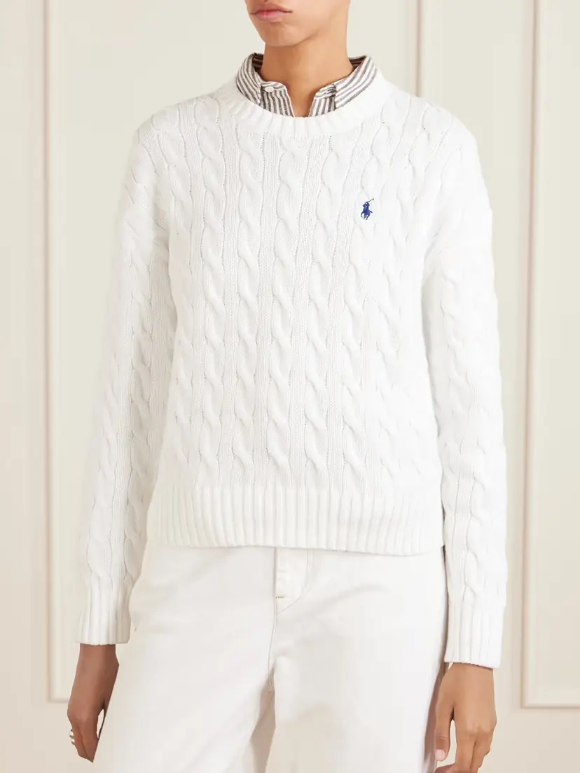 Polo Ralph Lauren Cable-knit Cotton Sweater | Thumbnail 3