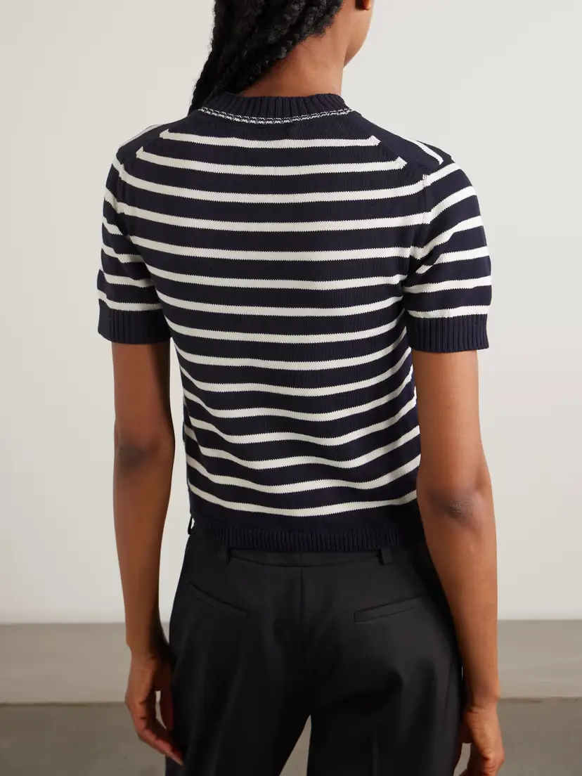 Daughter Shona Striped Organic Cotton Top | Thumbnail 3 Daughter Shona Striped Organic Cotton Top | Thumbnail 3
