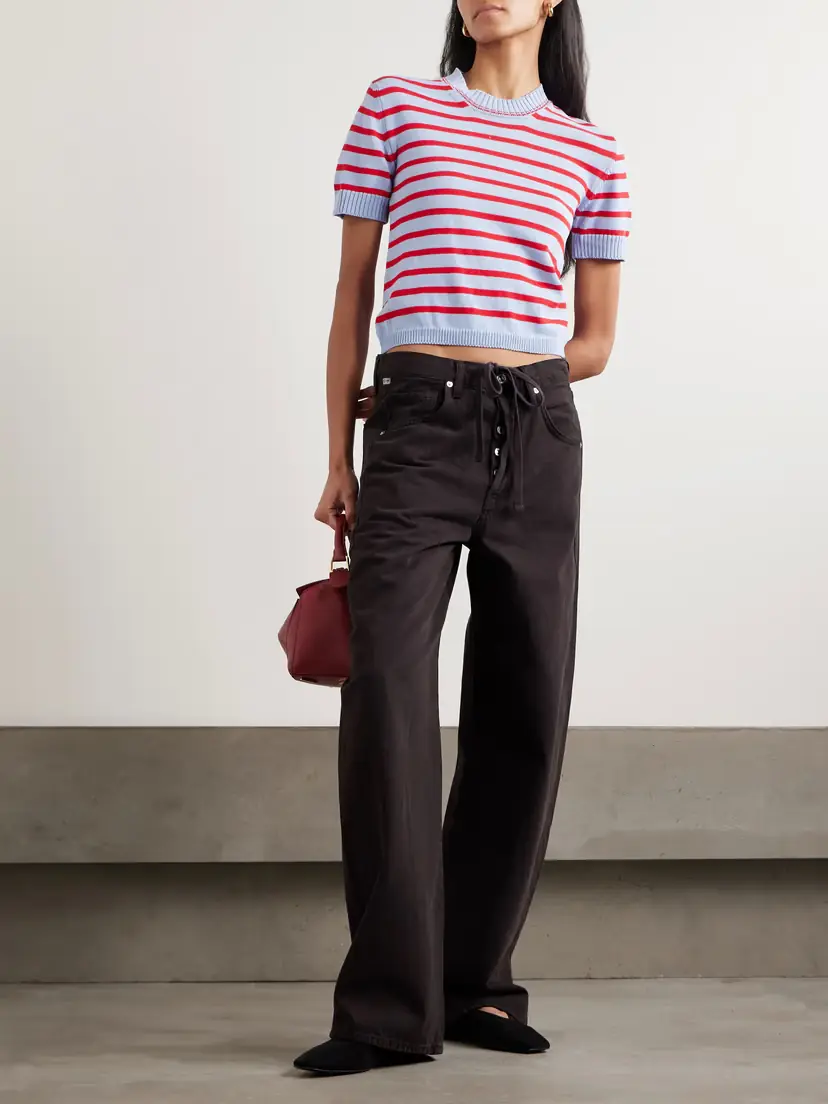 Daughter Shona Striped Organic Cotton Top | Thumbnail 2 Daughter Shona Striped Organic Cotton Top | Thumbnail 2