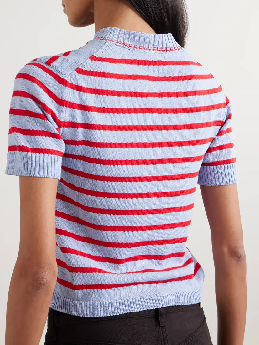Daughter Shona Striped Organic Cotton Top | Thumbnail 3 Daughter Shona Striped Organic Cotton Top | Thumbnail 3