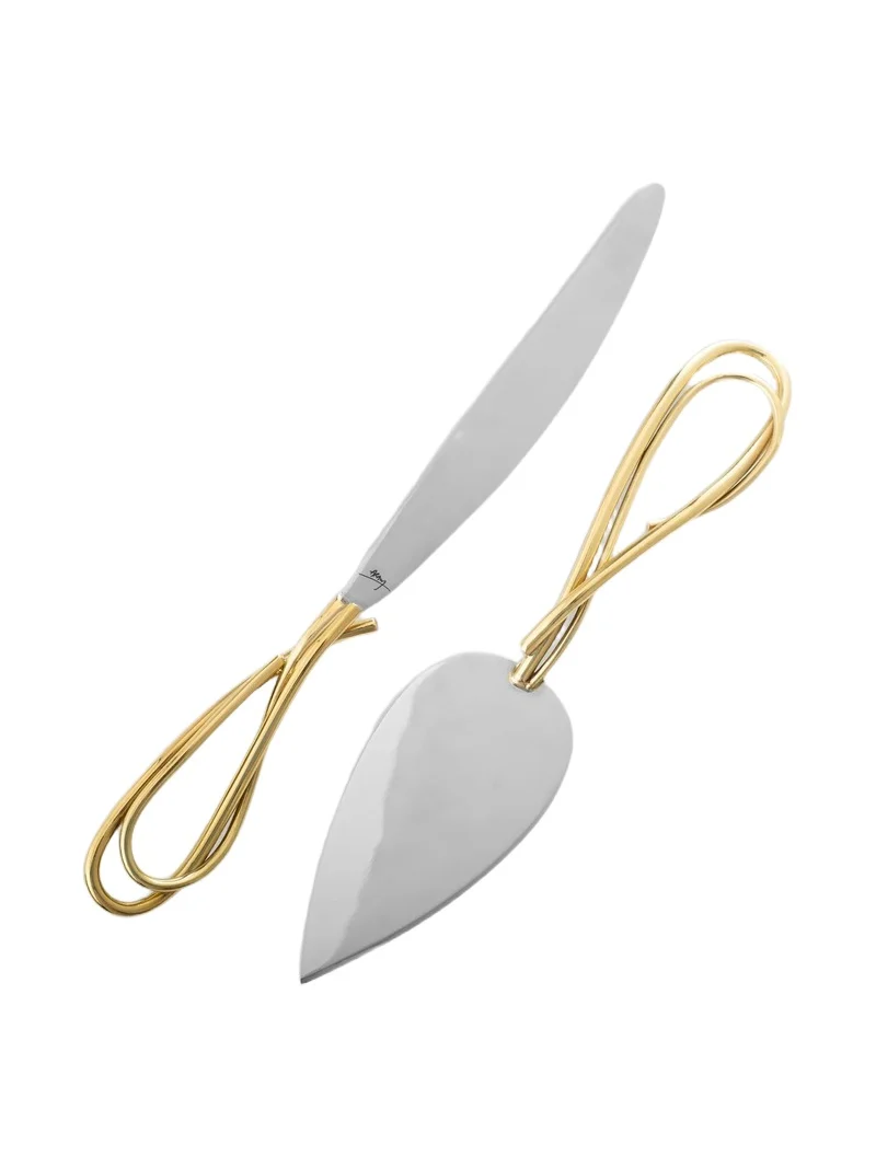 Michael Aram Calla Lily Two-Piece Cake Knife & Server Set