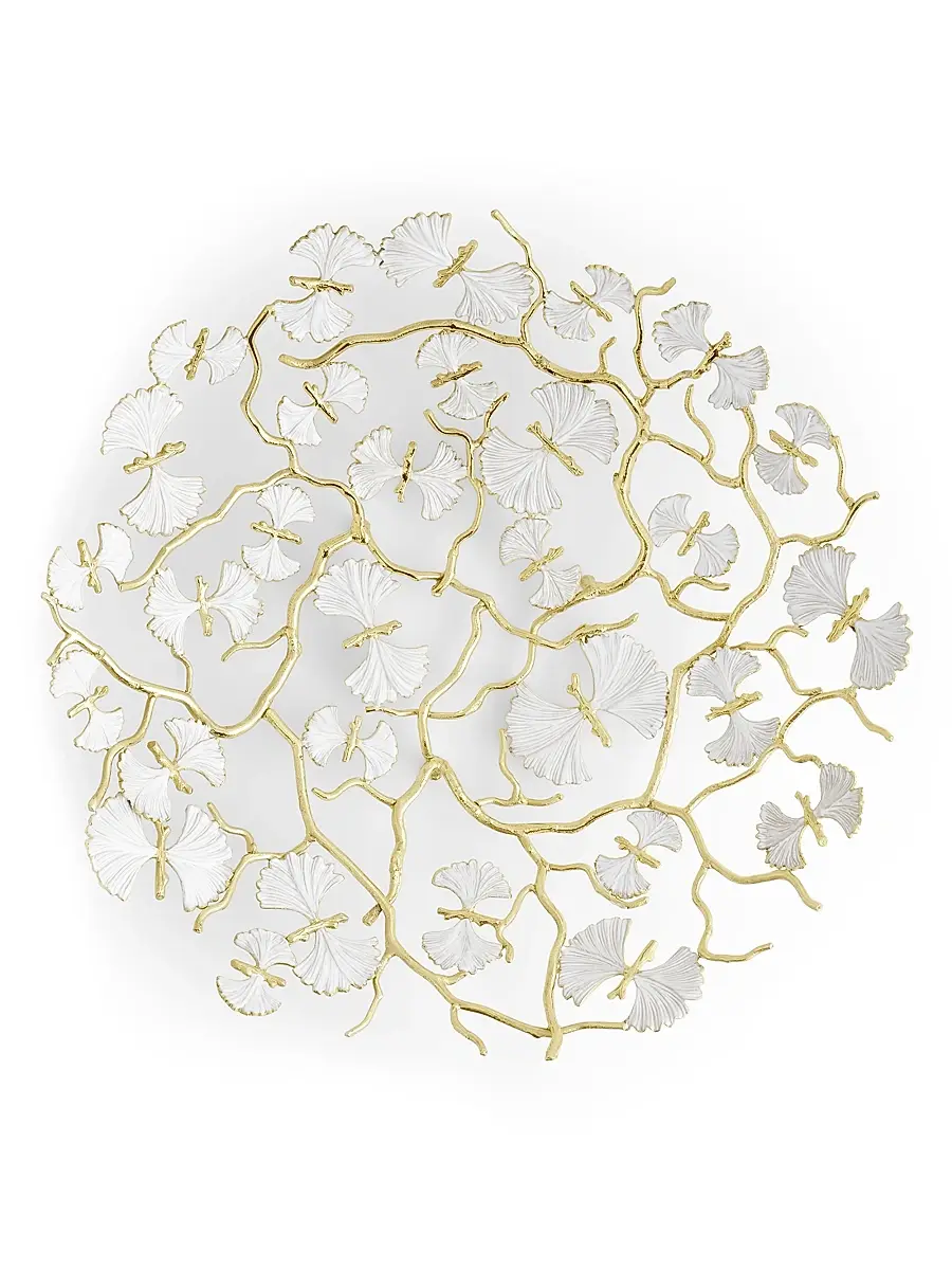 Michael Aram Butterfly Ginkgo Gold Centerpiece Platter | Thumbnail 2 Michael Aram Butterfly Ginkgo Gold Centerpiece Platter | Thumbnail 2