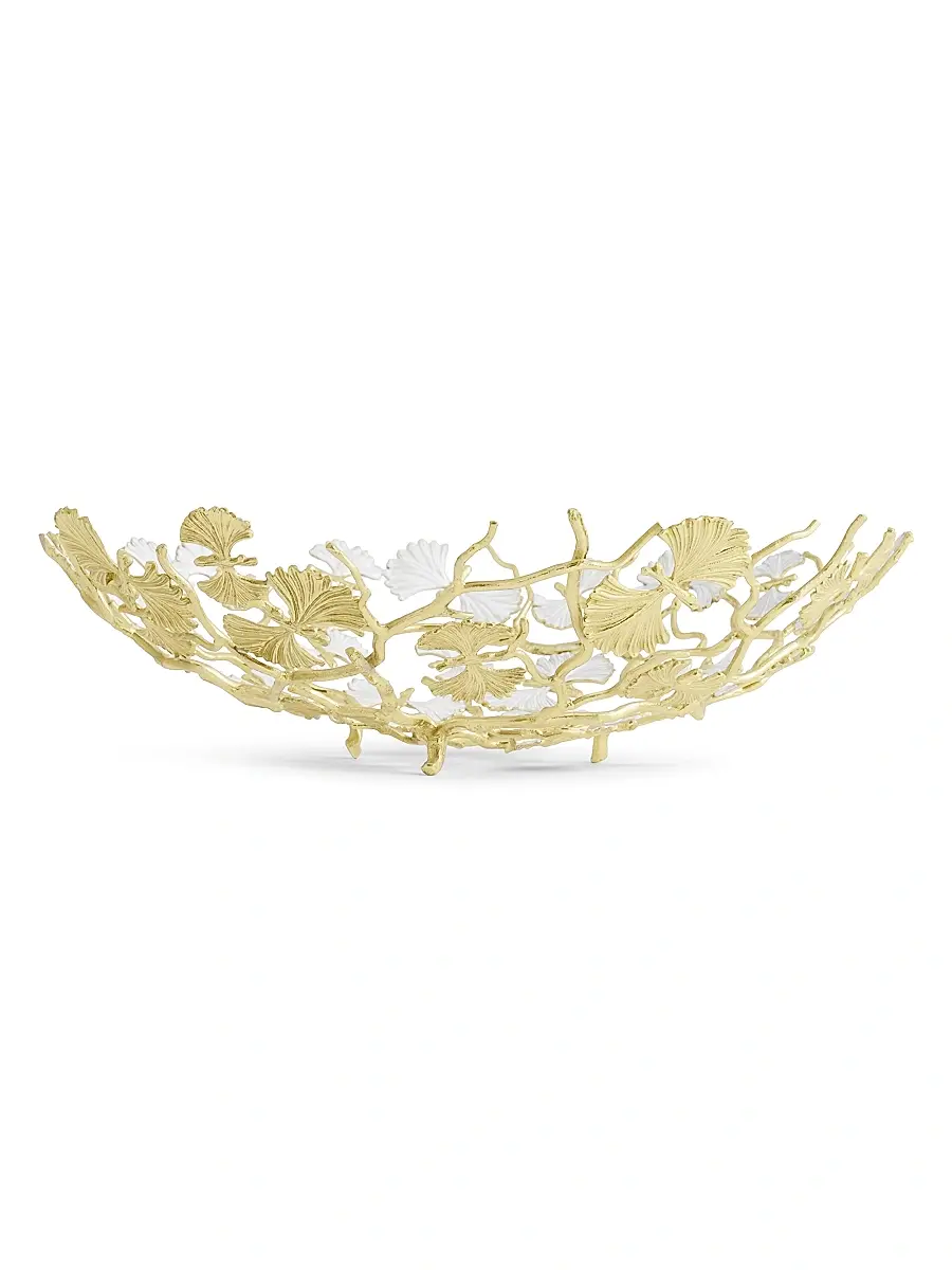 Michael Aram Butterfly Ginkgo Gold Centerpiece Platter | Thumbnail 4 Michael Aram Butterfly Ginkgo Gold Centerpiece Platter | Thumbnail 4