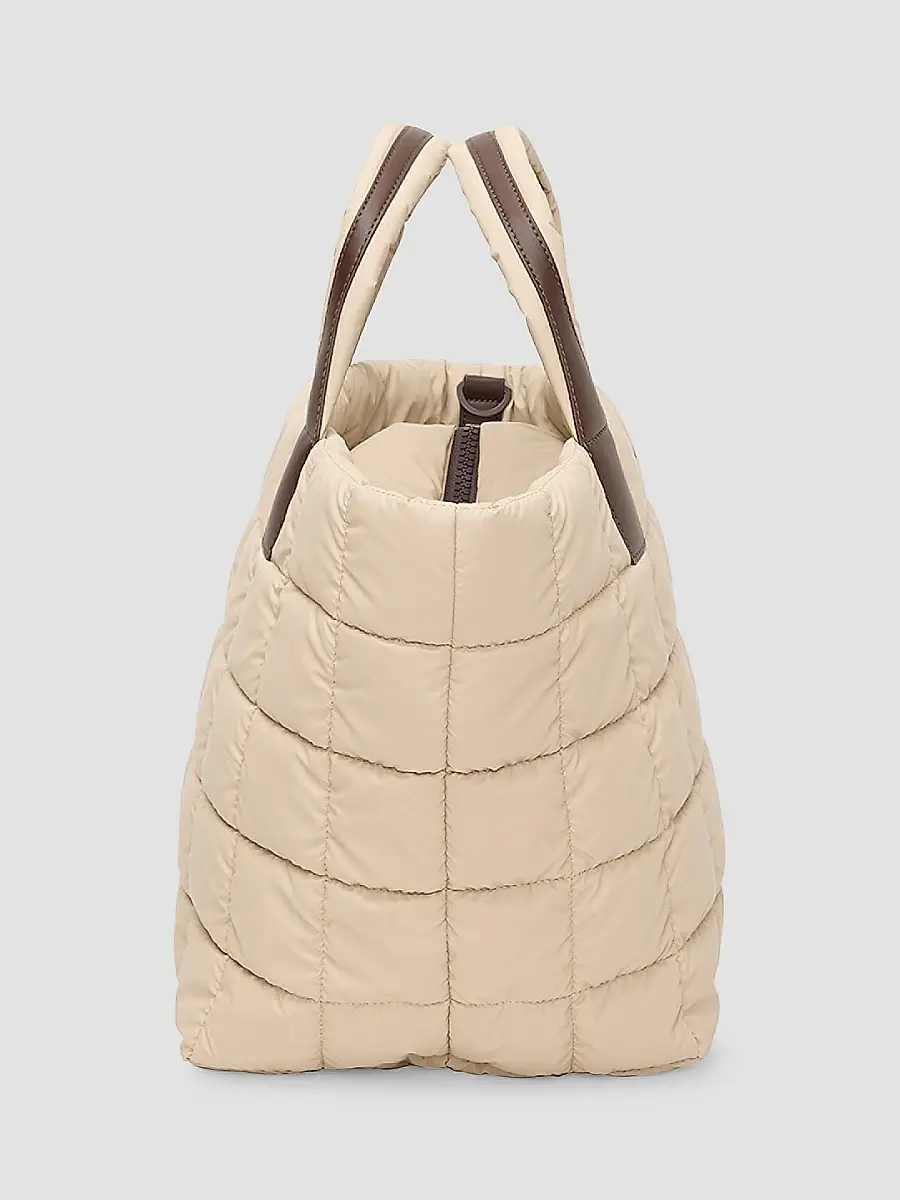 Vee Collective Women's Medium Porter Quilted Tote Bag | Thumbnail 4 Vee Collective Women's Medium Porter Quilted Tote Bag | Thumbnail 4