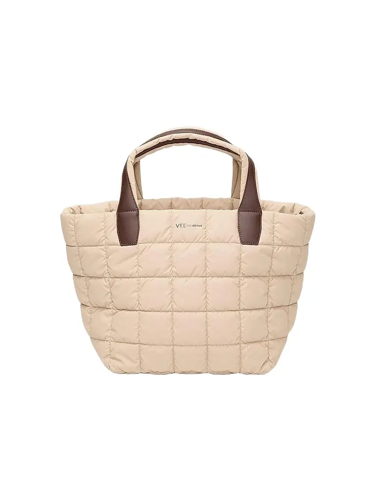 Vee Collective Women's Medium Porter Quilted Tote Bag