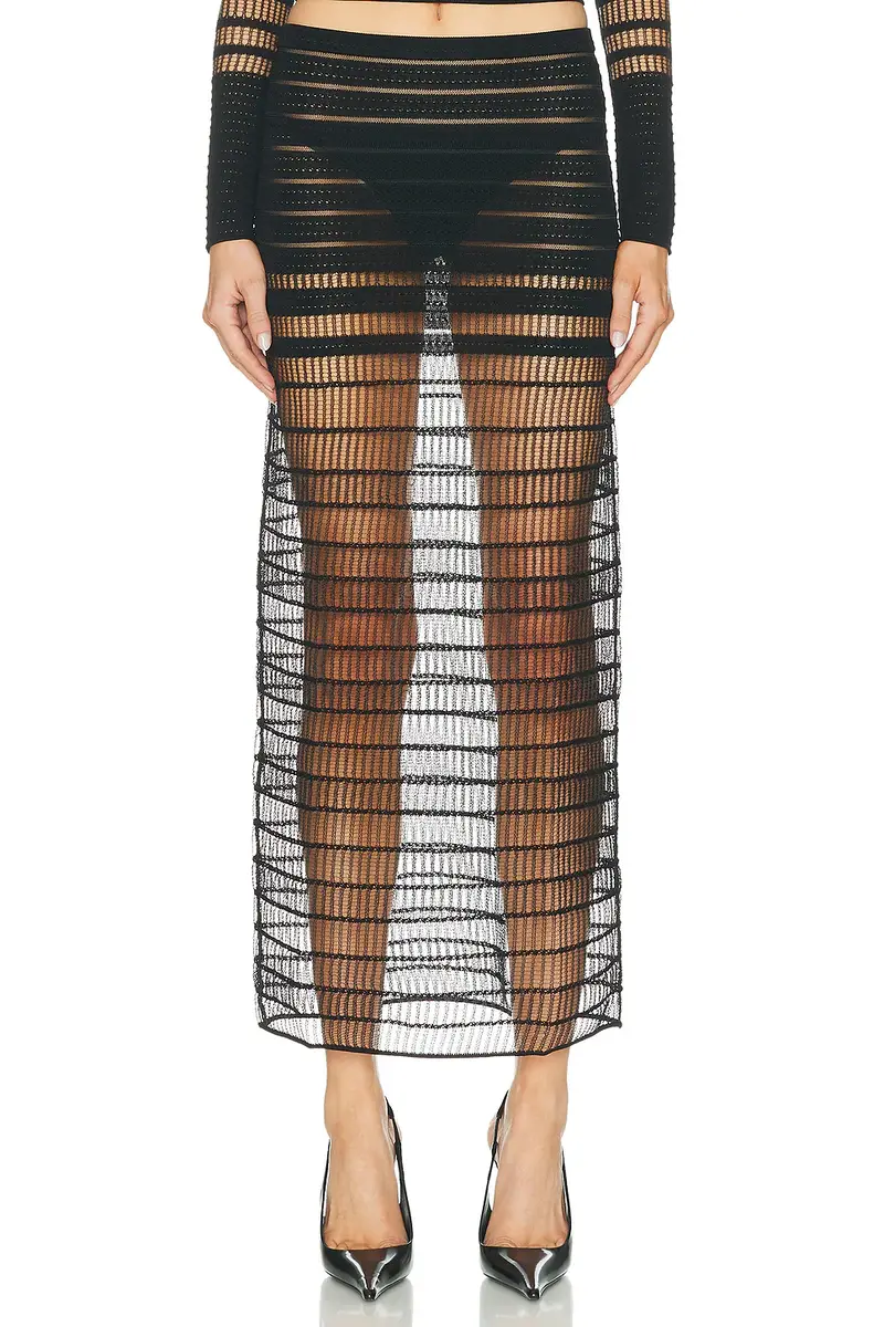 HAELO Veiled Maxi Skirt | Thumbnail 3 HAELO Veiled Maxi Skirt | Thumbnail 3