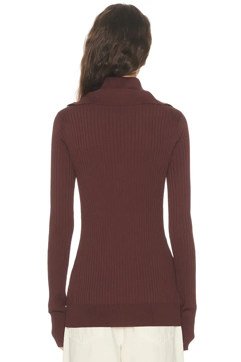 Entire Studios High Neck Henley Top | Thumbnail 3 Entire Studios High Neck Henley Top | Thumbnail 3