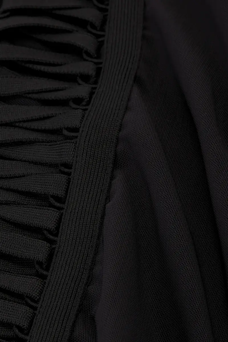 HAELO Layered Lace Up Corset Dress | Thumbnail 8