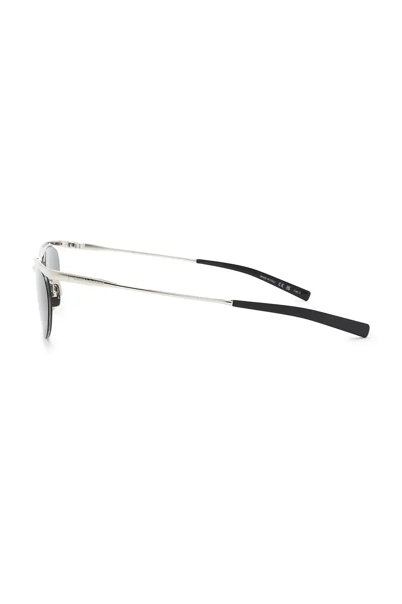 Saint Laurent Small Fashion Metal Round Sunglasses | Thumbnail 3 Saint Laurent Small Fashion Metal Round Sunglasses | Thumbnail 3