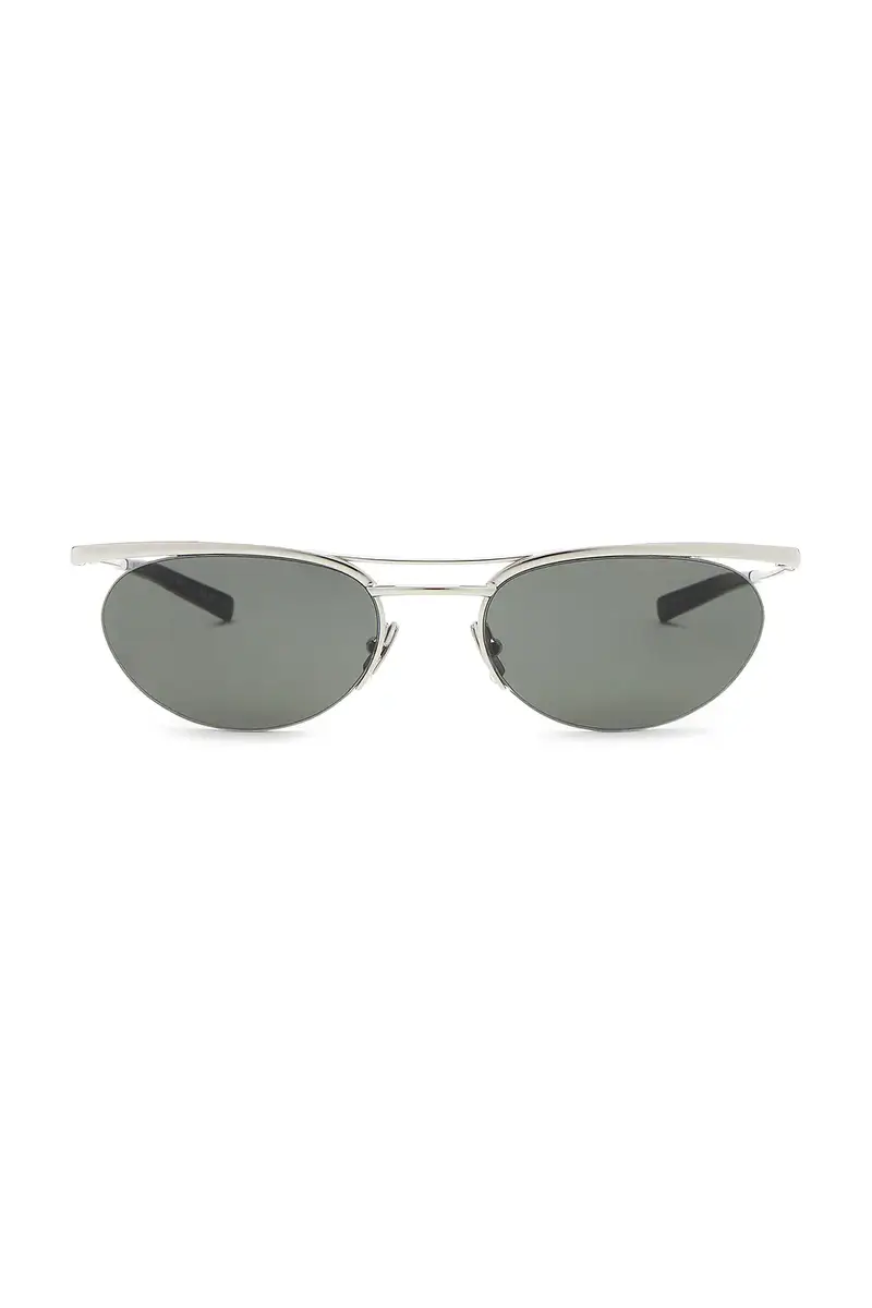 Saint Laurent Small Fashion Metal Round Sunglasses