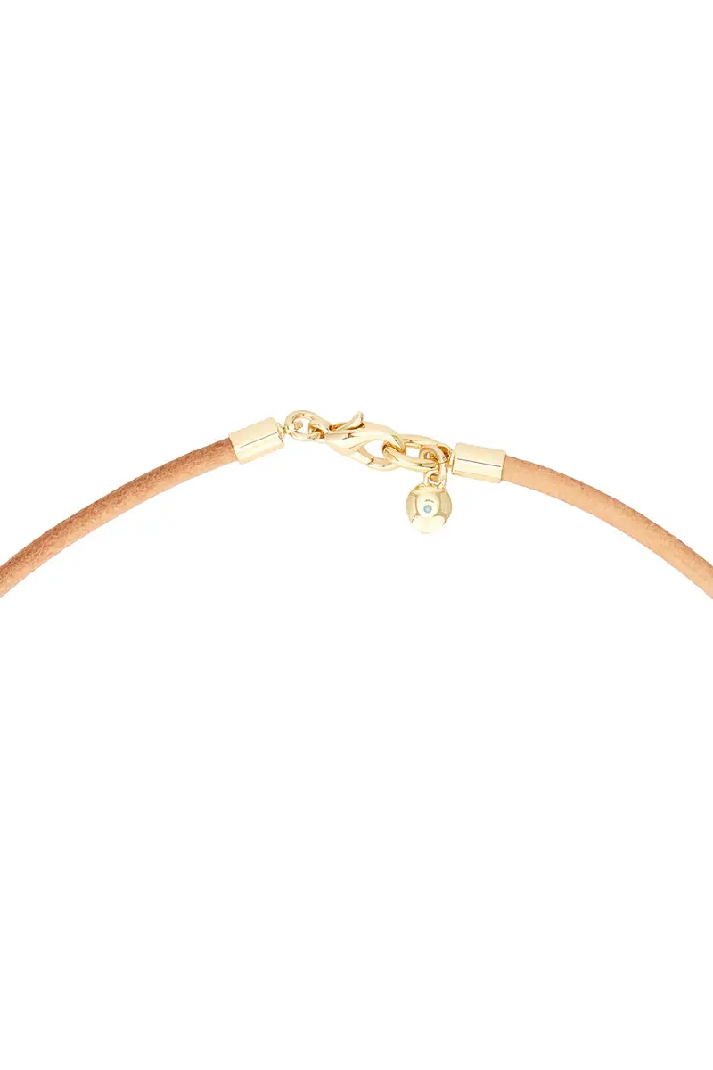 Roxanne Assoulin Semi Slider Leather Cord Necklace | Thumbnail 5 Roxanne Assoulin Semi Slider Leather Cord Necklace | Thumbnail 5