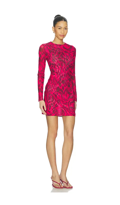 EYWASOULS MALIBU Scarlet Mini Dress | Thumbnail 2