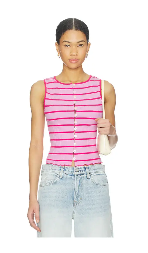 Free People Tilly Striped Vest