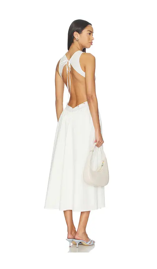 Frankies Bikinis Soleil Cotton Midi Dress | Image 1 Frankies Bikinis Soleil Cotton Midi Dress | Image 1