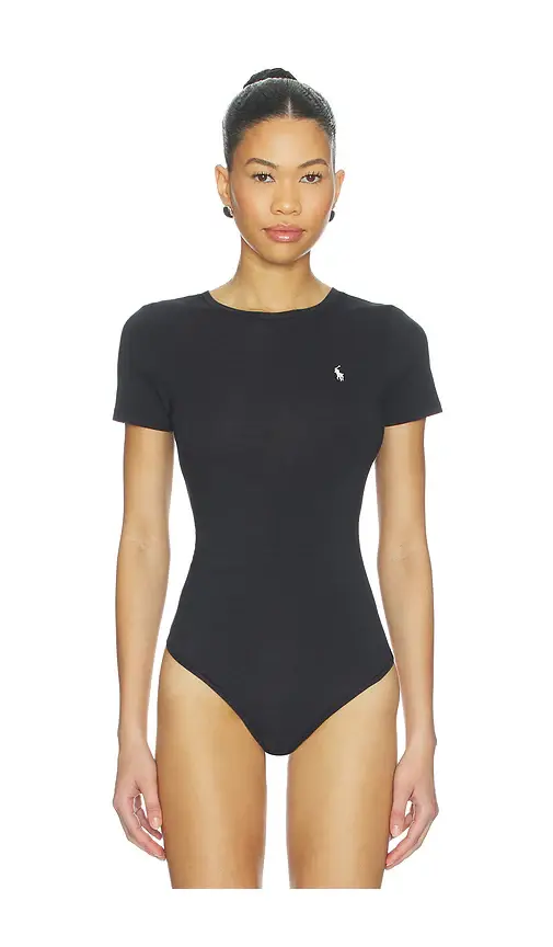 Polo Ralph Lauren Intimates Short Sleeve Bodysuit | Image 1 Polo Ralph Lauren Intimates Short Sleeve Bodysuit | Image 1