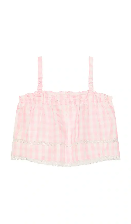 LoveShackFancy Kids Fiorella Top | Thumbnail 2 LoveShackFancy Kids Fiorella Top | Thumbnail 2
