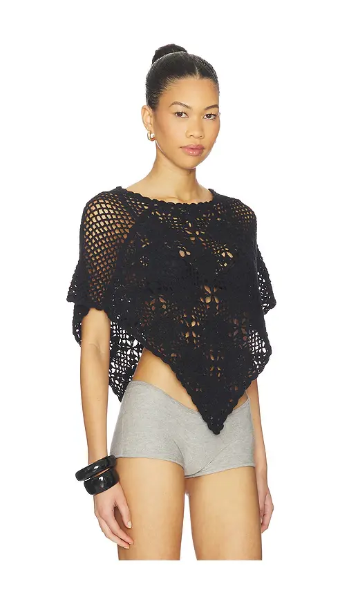 Frankies Bikinis Sophie Crochet Poncho | Thumbnail 2