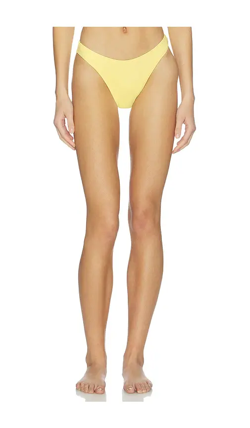 Good American Matte Good Waist Cheeky Bikini Bottom | Image 1 Good American Matte Good Waist Cheeky Bikini Bottom | Image 1
