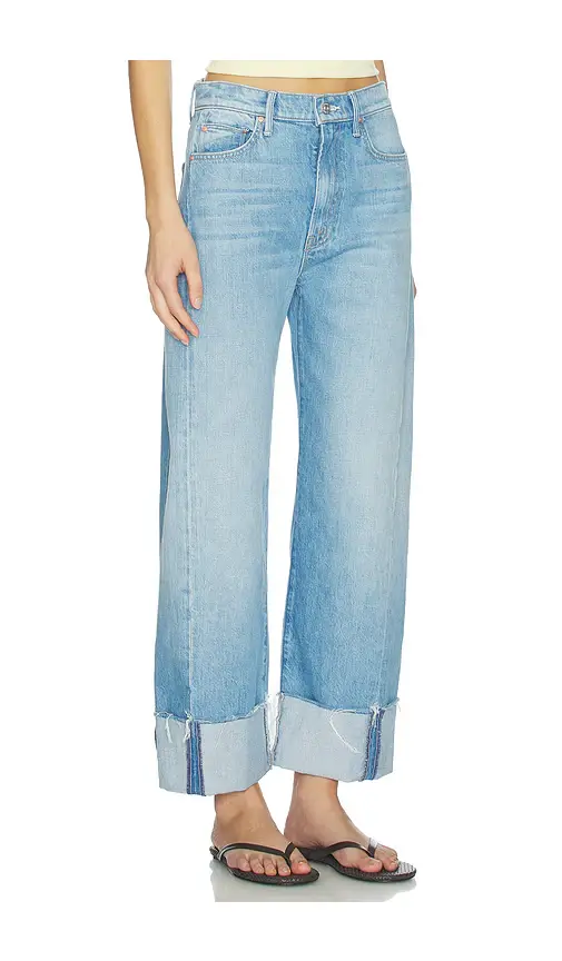 Mother The Half-pipe Ankle Cuff Fray Jeans | Thumbnail 2 Mother The Half-pipe Ankle Cuff Fray Jeans | Thumbnail 2