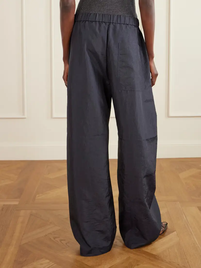 Tibi Winslow Crinkled-shell Barrel-leg Pants | Thumbnail 4