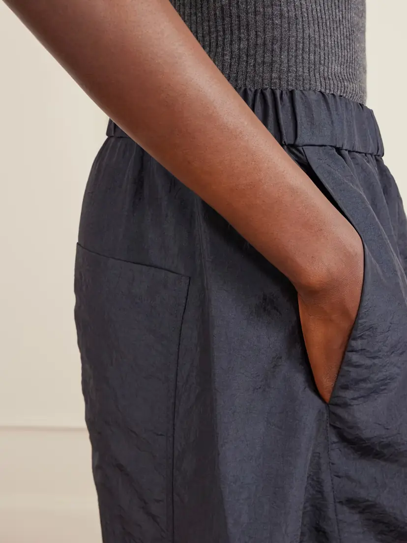 Tibi Winslow Crinkled-shell Barrel-leg Pants | Thumbnail 5