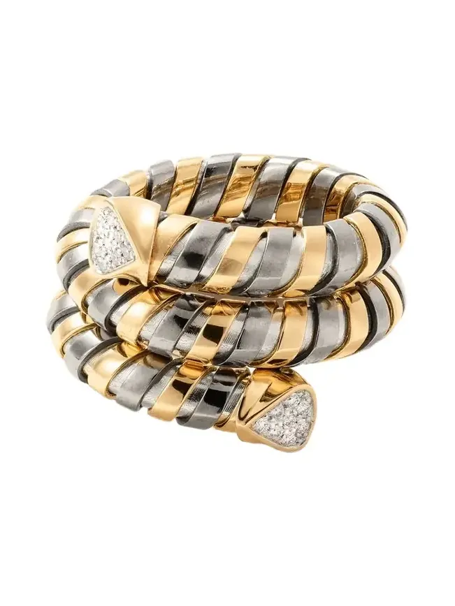 Trisola 18-karat Gold, Diamond And Titanium Ring Trisola 18-karat Gold, Diamond And Titanium Ring