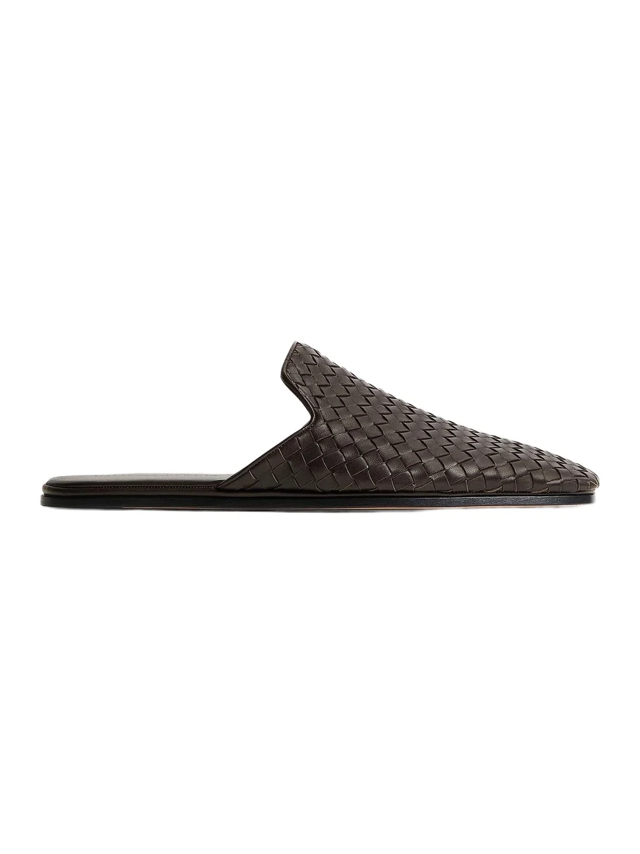 Men's Palazzo Intrecciato Leather Mules Men's Palazzo Intrecciato Leather Mules