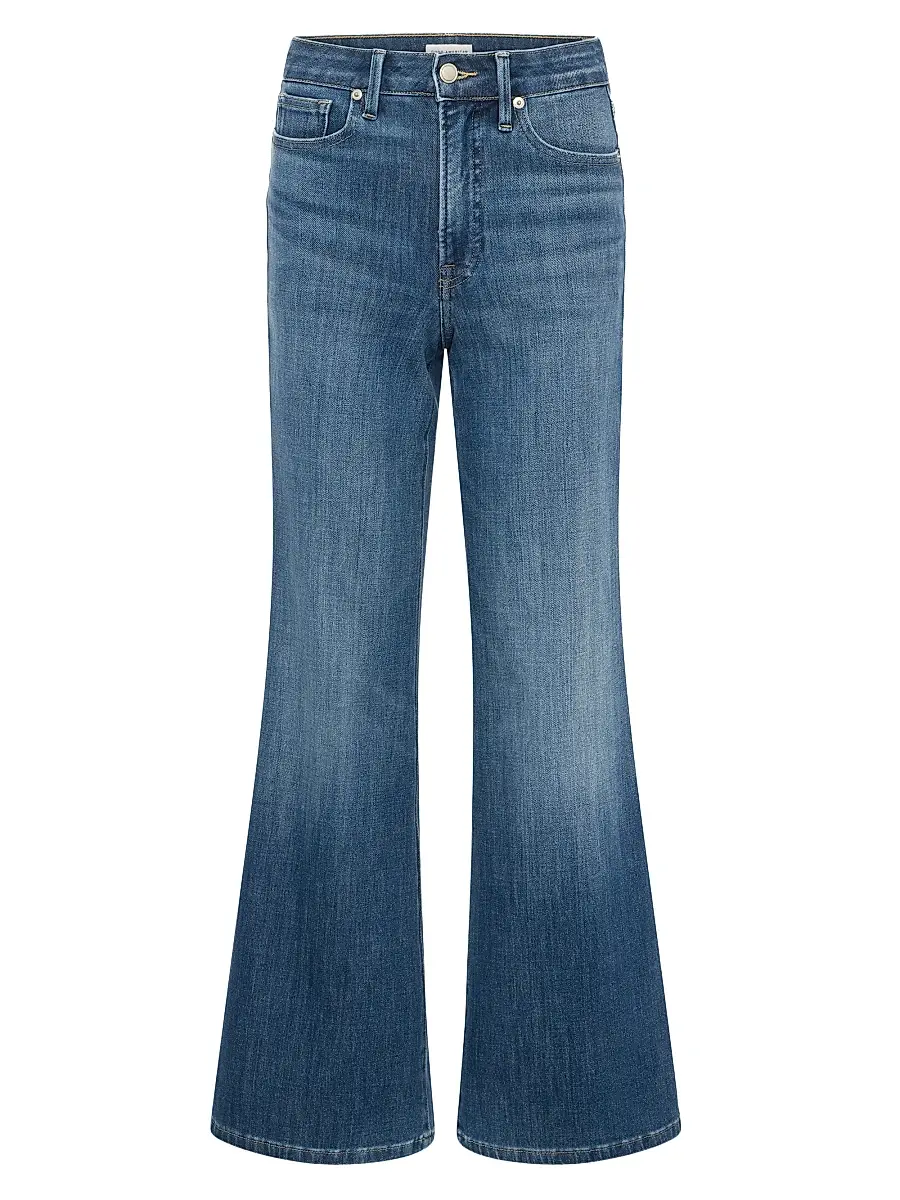GOOD AMERICAN Women's Wide-Leg Jeans