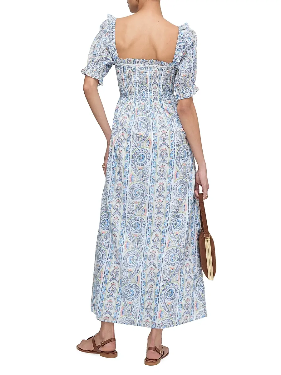 Hill House Home Women's The Scarlett Midi Nap Dress | Thumbnail 3 Hill House Home Women's The Scarlett Midi Nap Dress | Thumbnail 3