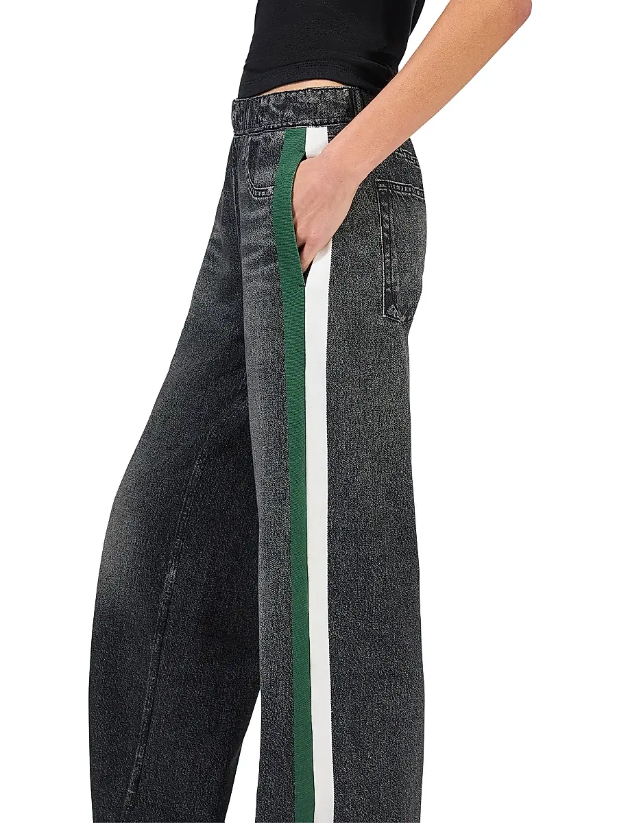 rag & bone Women's rb Miramar Terry Cotton Wide-Leg Track Pants | Thumbnail 6 rag & bone Women's rb Miramar Terry Cotton Wide-Leg Track Pants | Thumbnail 6