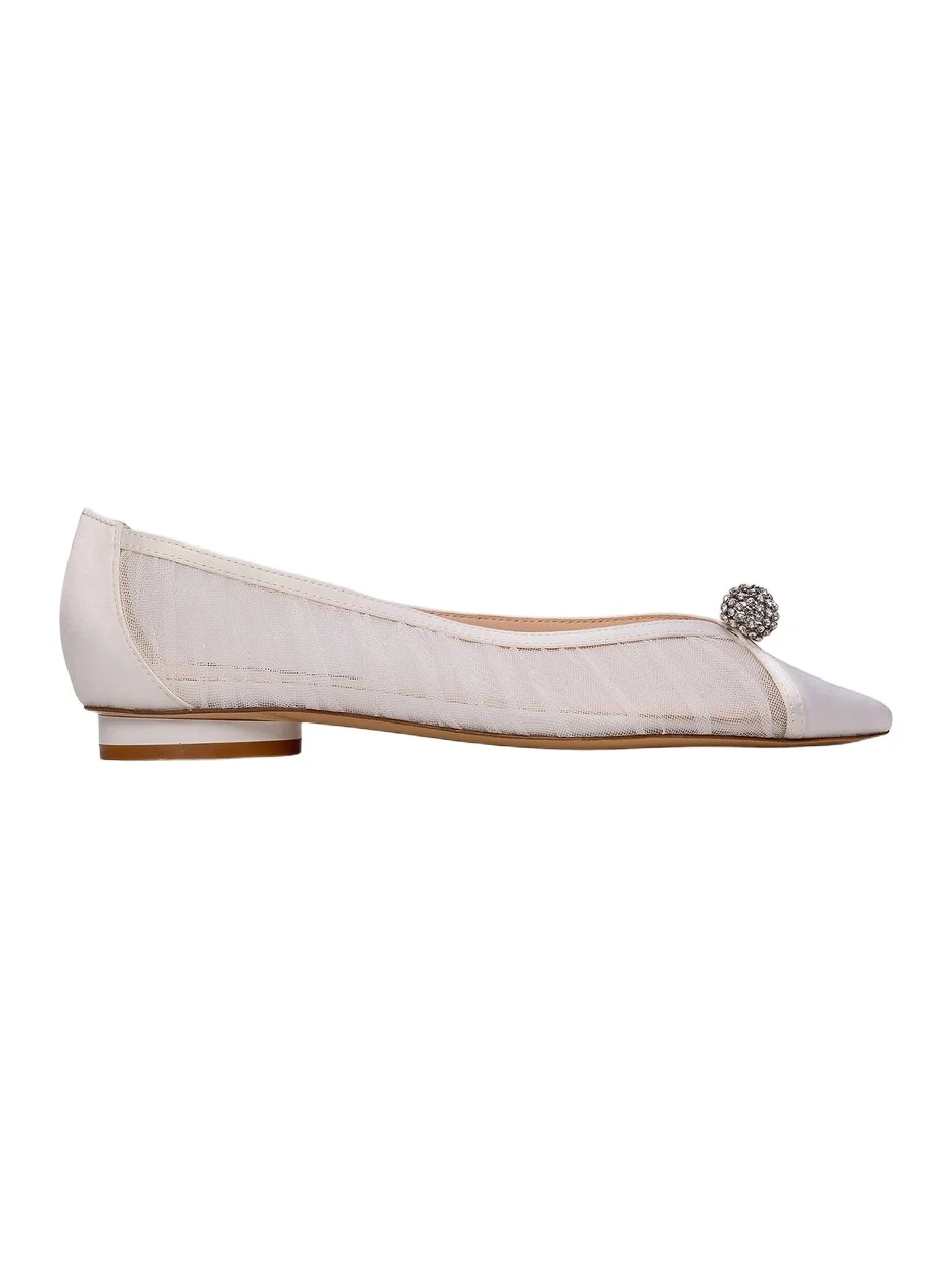 Anne Barge Women's Sabine Tulle Flats